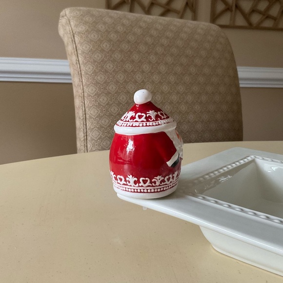 Roly Poly Santa Platter Decoration 🎅 - Picture 5 of 6